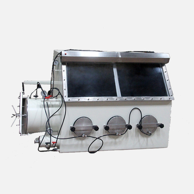 Caja de guantes del vacío del gas de la entrada de los puertos del laboratorio 3 para el experimento científico
