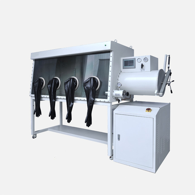 Cámara de vacío del nitrógeno del sistema de la purificación del aire con los guantes 2 puertos