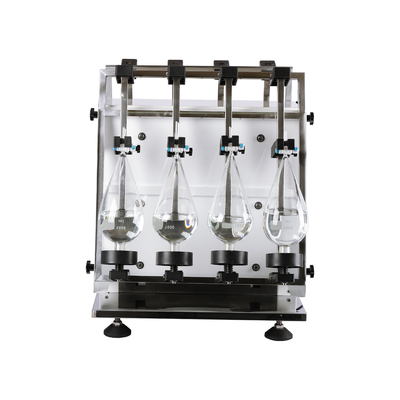 Coctelera vertical líquida química del embudo de Separatory del laboratorio