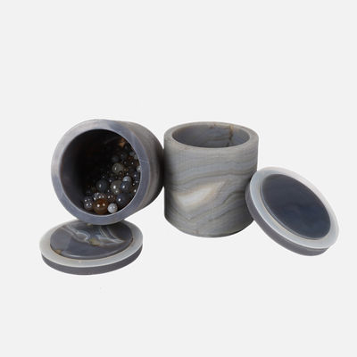 calidad  Hard 100ml - 5L Lab Ball Mill Jars Agate Grinding With Lid fábrica