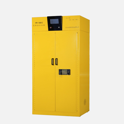 Gabinete líquido inflamable de acero inoxidable biológico de la seguridad de los productos químicos del laboratorio incombustible