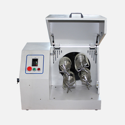 Molino de bola planetario dual del laboratorio vertical 1L para los tarros del molino 4x250ml
