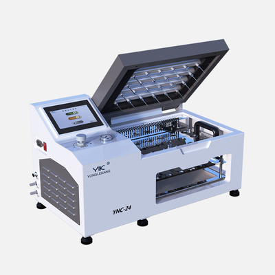 1200W concentrador solvente, evaporador paralelo del gas del nitrógeno 24pcs