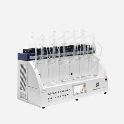 ISO 2-10ml/Min Automatic Distillation Unit, instrumento de la destilación del refrigerador de agua